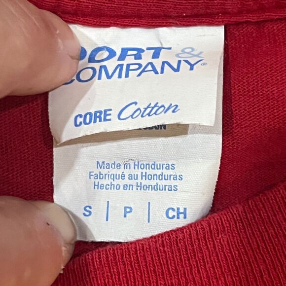 Travis Scott Cactus Jack McDonald’s Crew Tee Red Small Employee Exclusive 2020 - Picture 3 of 6